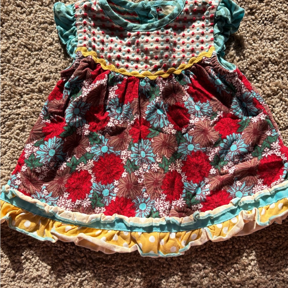 Matilda Jane Multicolor Floral Kids Blouse